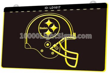 LD1617 Pittsburgh Steelers AFC NFL Helmet Sports