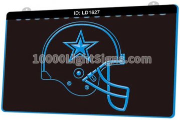 LD1627 Dallas Cowboys NFC NFL Helmet Sports