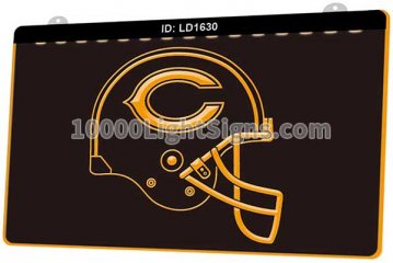 LD1630 Chicago Bears Helmet NFC NFL Sports