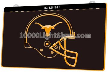 LD1641 Texas Longhorns Helmet Football Sports