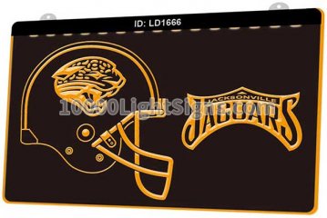 LD1666 Jacksonville Jaguars AFC NFL Helmet Sports