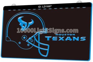 LD1667 Houston Texans AFC NFL Helmet Sports