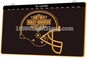 LD1651 Harley Davidson Intermountain Helmet Motor Cycles