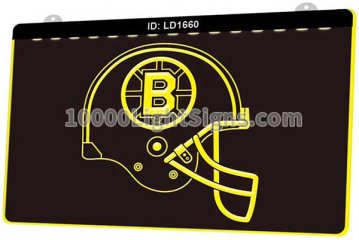 LD1660 Boston Bruins BOS NHL Sports Helmet