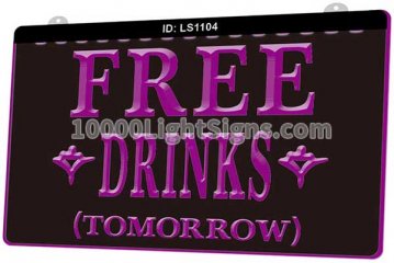 LS1104 Free Drinks Tomorrow Beer Bar