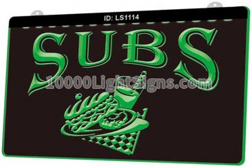 LS1114 Open Subs Sandwiches Cafe Shop