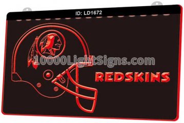 LD1672 Washington Redskins NFC NFL Helmet Sports