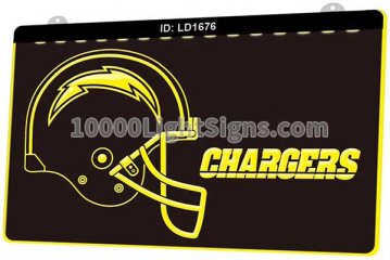 LD1676 San Diego Chargers AFC NFL Helmet Sports