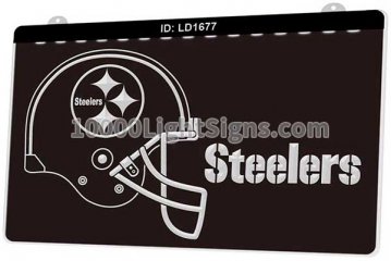 LD1677 Pittsburgh Steelers AFC NFL Helmet Sports