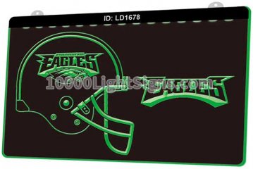 LD1678 Philadelphia Eagles NFC NFL Helmet Sports