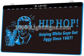 LS1125 Hip Hop Help White Guy Jiggy Bar