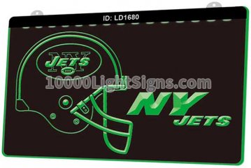 LD1680 New York Jets AFC NFL Helmet Sports