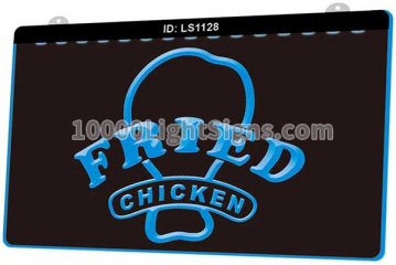 LS1128 Open Fried Chicken Fast Food Shop
