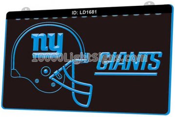 LD1681 New York Giants NFC NFL Helmet Sports