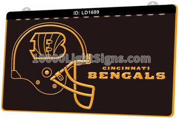 LD1689 Cincinnati Bengals AFC NFL Helmet Sports