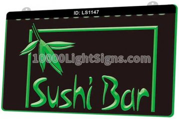 LS1147 Open Sushi Bar Cafe Restaurant