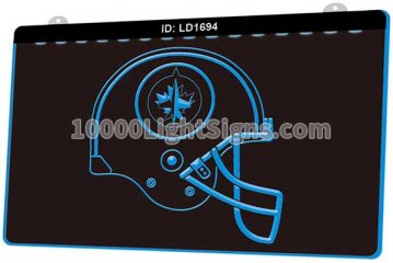 LD1694 Winnipeg Jets WPG NHL Sports Helmet