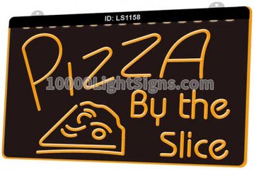 LS1158 Open Pizza By The Slice Cafe Shop