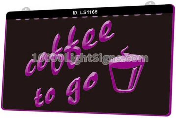 LS1165 Coffee To Go Shop Bar Pub