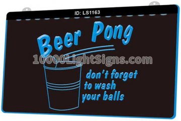 LS1163 Beer Pong Game Bar Pub Club