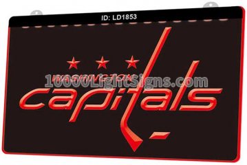 LD1853 Washington Capitals WSH NHL Sports