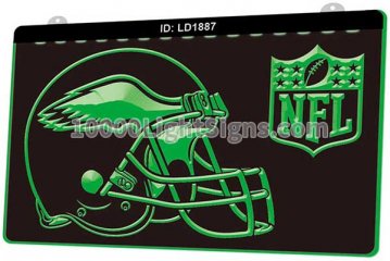 LD1887 Philadelphia Eagles NFC NFL Helmet Sports