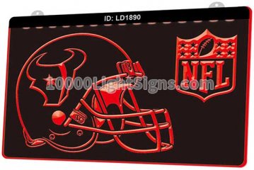 LD1890 Houston Texans AFC NFL Helmet Sports