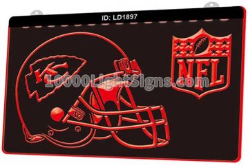 LD1897 Kansas City Chiefs AFC NFL Helmet Sports