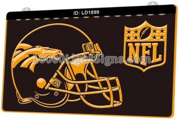 LD1899 Denver Broncos AFC NFL Helmet Sports