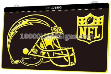 LD1900 San Diego Chargers AFC NFL Helmet Sports