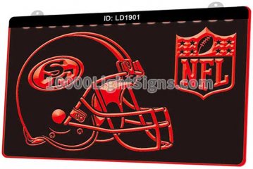 LD1901 San Francisco 49ers NFC NFL Helmet Sports