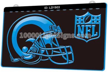LD1903 Los Angeles Rams NFC NFL Helmet Sports