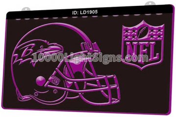 LD1905 Baltimore Ravens AFC NFL Helmet Sports