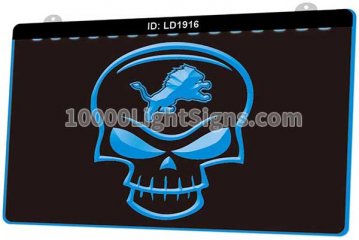 LD1916 Detroit Lions NFC NFL Helmet Sports