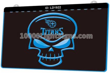 LD1922 Tennessee Titans AFC NFL Skull Sports