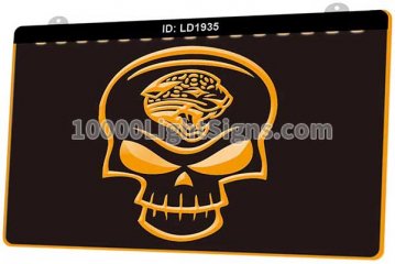 LD1935 Jacksonville Jaguars AFC NFL Skull Sports