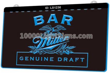 LS1236 Bar Miller Beer
