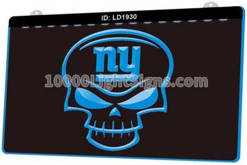 LD1930 New York Giants NFC NFL Skull Sports