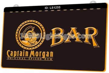 LS1255 Bar Captain Morgan Rum