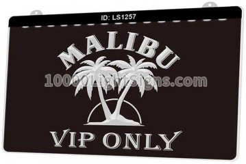 LS1257 Vip Only Malibu Beer Bar