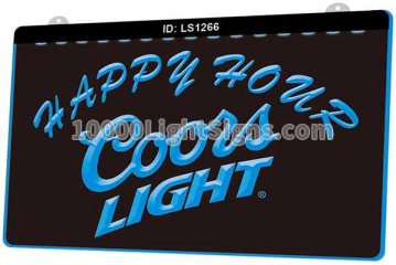 LS1266 Coors Light Happy Hour Beer Bar