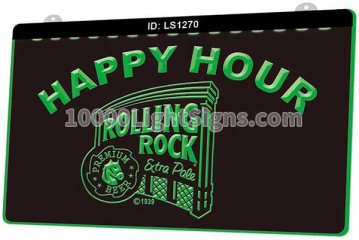 LS1270 Rolling Rock Beer Happy Hour Bar