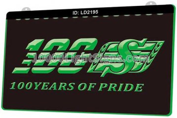 LD2195 Saskatchewan Roughriders 100 Years of Pride