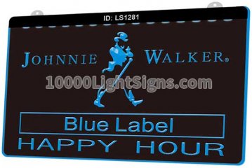 LS1281 Johnnie Walker Blue Label Happy Hour