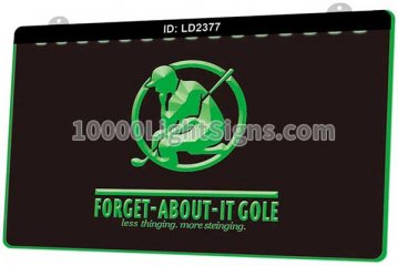 LD2377 Golf Forget About It Gole