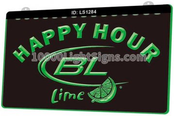 LS1284 Bud Lime Beer Happy Hour Bar