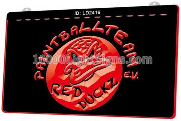 LD2416 Paintball Team Red Duckz