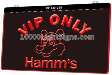 LS1296 Vip Only Hamms Beer