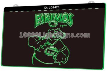 LD2478 Edmonton Eskimos Canadian Football