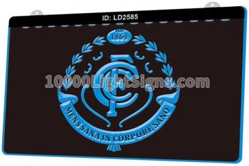 LD2585 Carlton Football Club 1864 Mens Sana In Corpore Sano